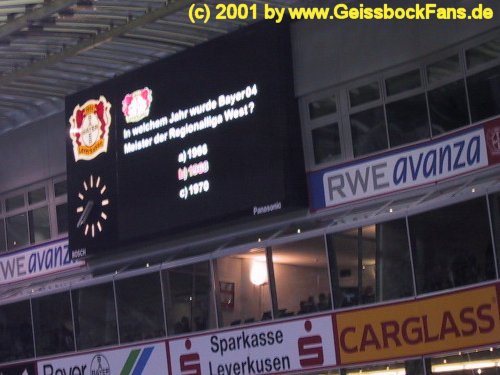 [Bayer Leverkusen - FC 2000/2001]
