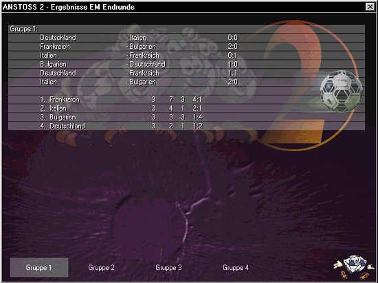 [Anstoss 2 - Screenshot]