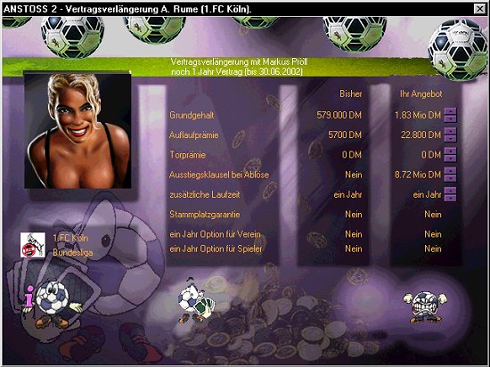 [Anstoss 2 - Screenshot]