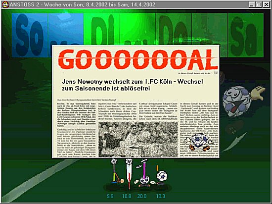 [Anstoss 2 - Screenshot]