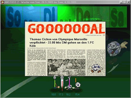 [Anstoss 2 - Screenshot]