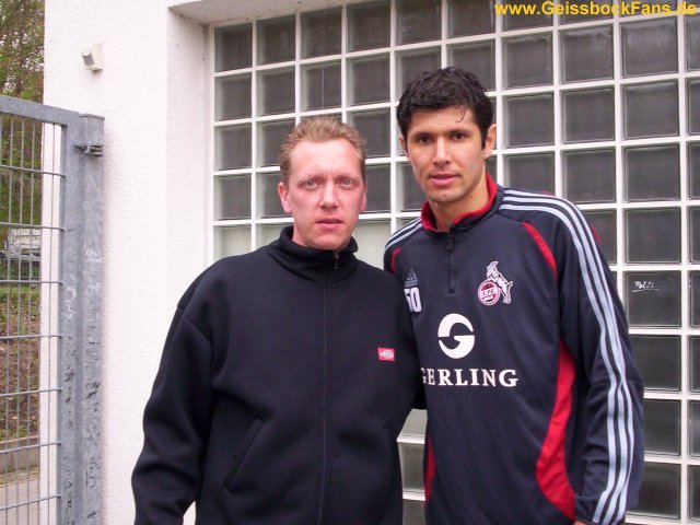 Alexander Freyer mit Fabio Luciano