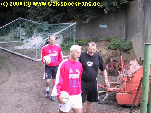 [Erstes Saisontraining 2000/2001]