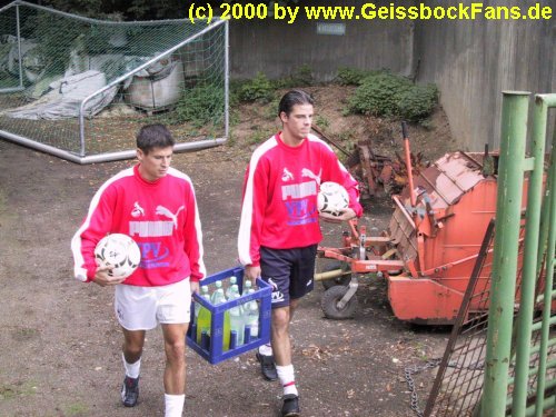 [Erstes Saisontraining 2000/2001]