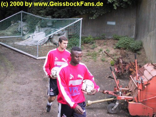 [Erstes Saisontraining 2000/2001]