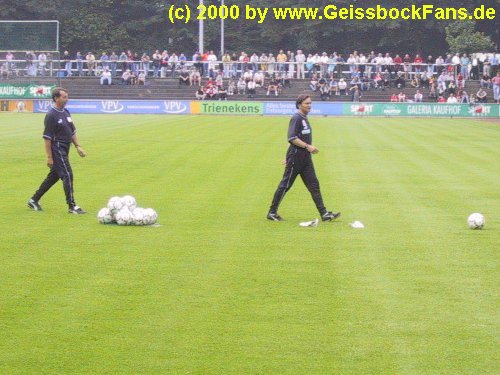 [Erstes Saisontraining 2000/2001]