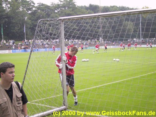 [Erstes Saisontraining 2000/2001]
