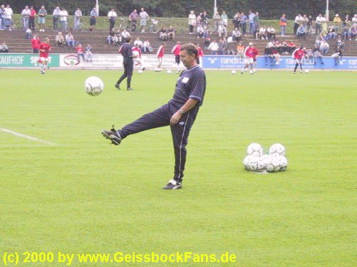 [Erstes Saisontraining 2000/2001]