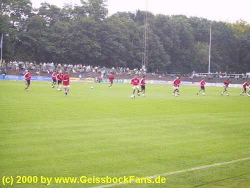 [Erstes Saisontraining 2000/2001]