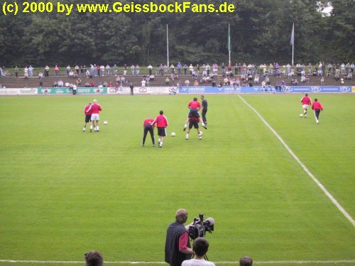 [Erstes Saisontraining 2000/2001]