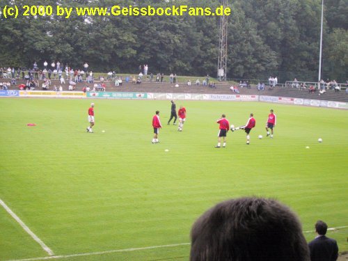 [Erstes Saisontraining 2000/2001]