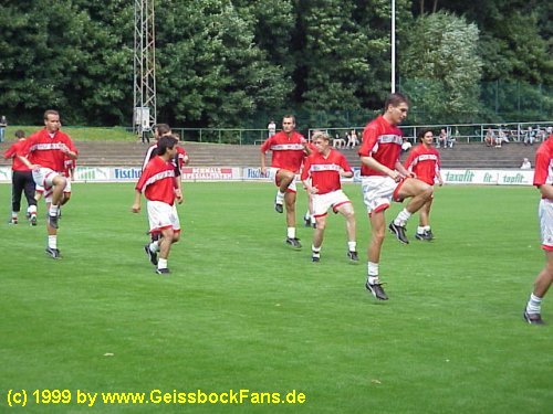 [Erstes Training 1999/2000]