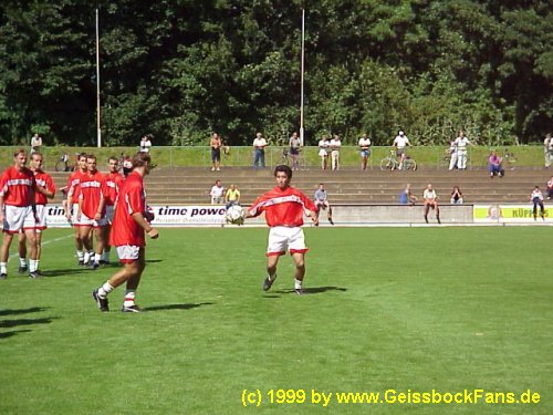[Erstes Training 1999/2000]