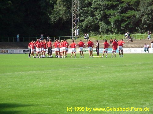 [Erstes Training 1999/2000]