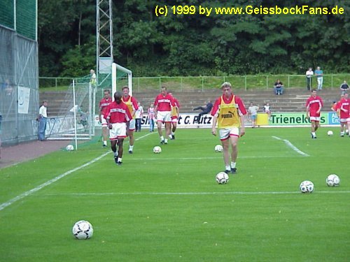 [Erstes Training 1999/2000]