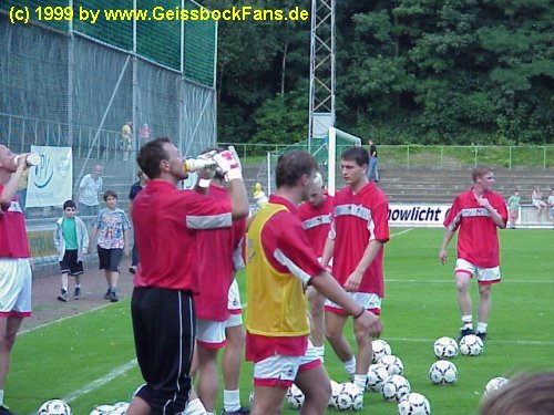 [Erstes Training 1999/2000]