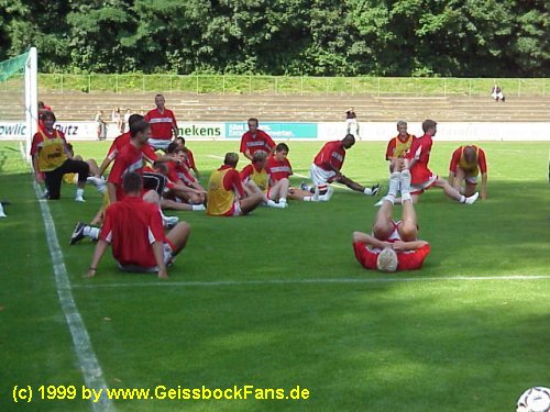 [Erstes Training 1999/2000]