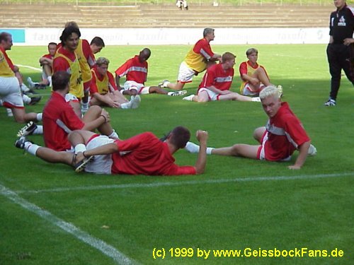[Erstes Training 1999/2000]